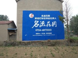 桃江农村墙体广告的长尾效应