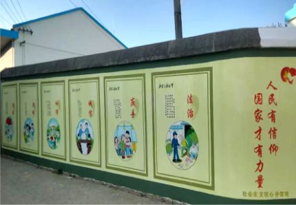 桃江文化墙施工攻略